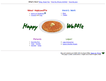 Tablet Screenshot of happywaffle.com